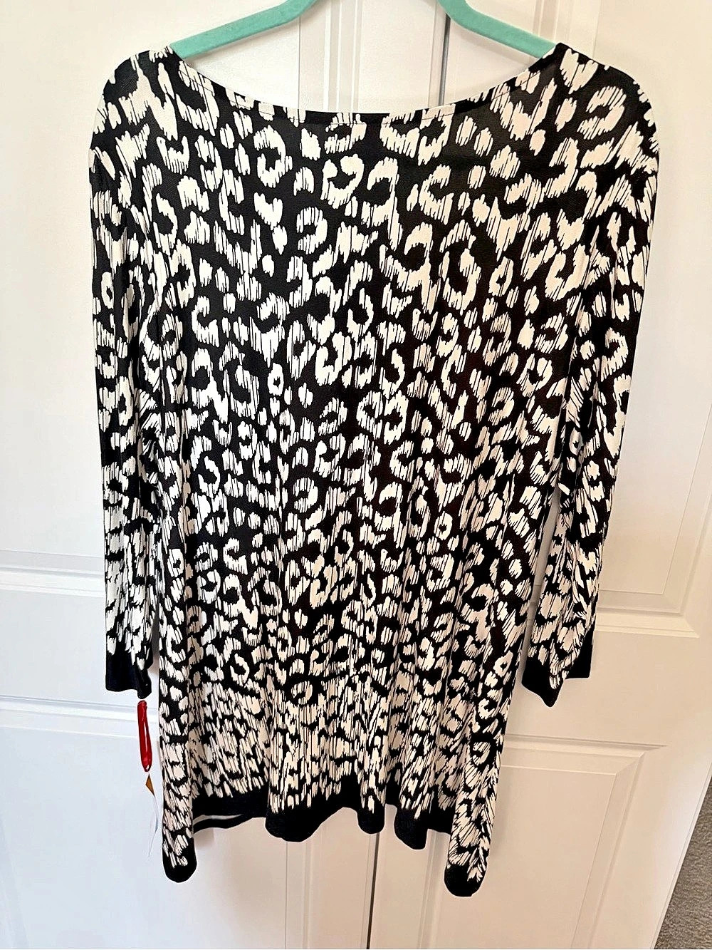 Ruby Rd. Abstract Print Black & White XL - Picture 2 of 6